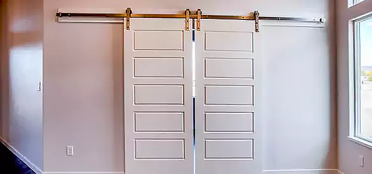 Glass Barn Door with Installation Hardware Kit Salt Lake City